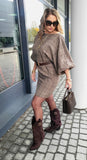 Karo-Kleid "NEW"