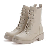 Boots "Schwarz " Beige " Glitzer