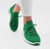 Sneaker in "Grün" NEW