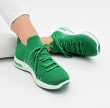 Sneaker in "Grün" NEW
