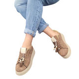 Plateau-Sneaker "Cappuccino"
