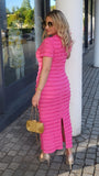 Kleid in Pink & Rosa