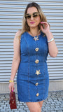 Jeanskleid mit Details