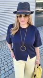 Bluse /Oberteil  "Dunkelblau"