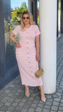 Kleid in Pink & Rosa