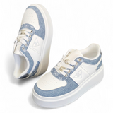 Sneaker "Weiß/Blau"