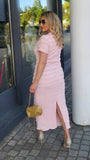 Kleid in Pink & Rosa