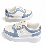 Sneaker "Weiß/Blau"