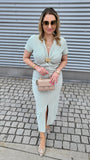 Kleid in Mintgrün