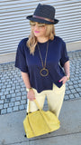 Bluse /Oberteil  "Dunkelblau"