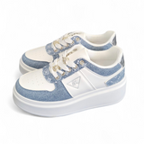 Sneaker "Weiß/Blau"
