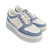 Sneaker "Weiß/Blau"