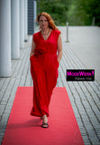 Jumpsuit in Rot