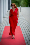 Jumpsuit in Rot