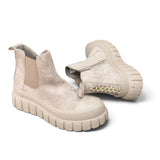 Boots - Mokka Goldene Details