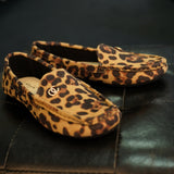 Mokassins "Animal-Print" Halbschuhe