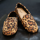 Mokassins "Animal-Print" Halbschuhe