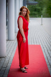 Jumpsuit in Rot