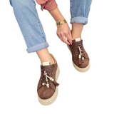 Sneaker Braun/Beige  NEW