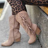 Cowboystiefel "Beige"