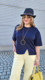 Bluse /Oberteil  "Dunkelblau"
