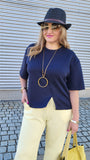 Bluse /Oberteil  "Dunkelblau"