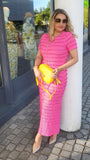 Kleid in Pink & Rosa