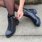Boots-Schwarz "NEW"