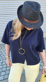Bluse /Oberteil  "Dunkelblau"