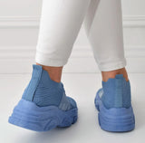 Schicke Sneaker Blau New
